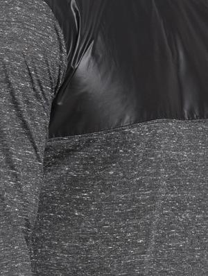 grey color block t-shirt - 16716898 - Standard Image - 5