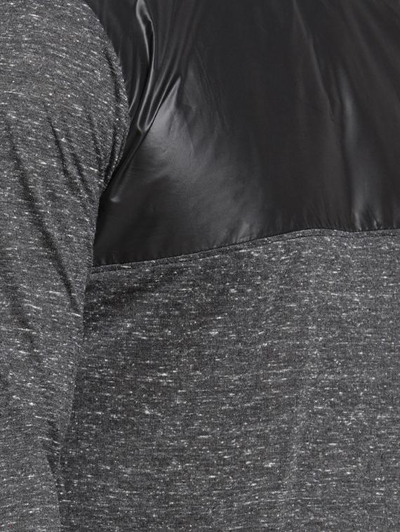 grey color block t-shirt - 16716898 - Zoom Image - 5
