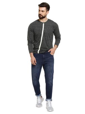 grey taped t-shirt - 16716900 - Standard Image - 4