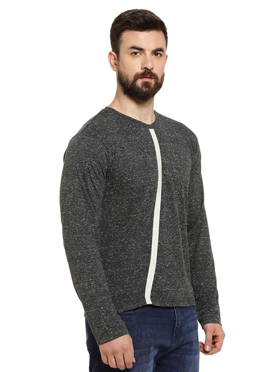 grey taped t-shirt - 16716900 - Zoom Image - 2