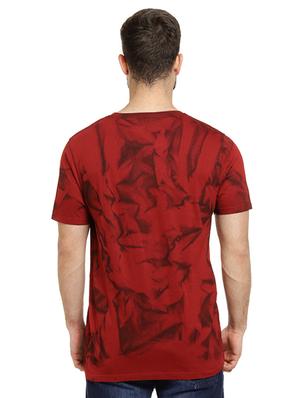 red tie & dye t-shirt - 16716901 - Standard Image - 3