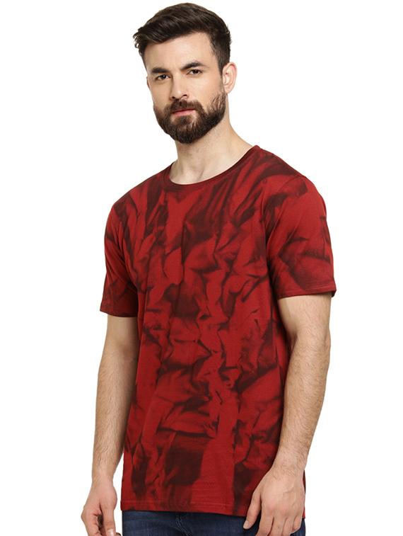 red tie & dye t-shirt - 16716901 - Zoom Image - 2