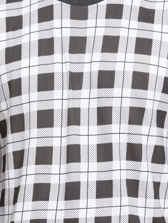 grey checkered t-shirt - 16716903 - Zoom Image - 5