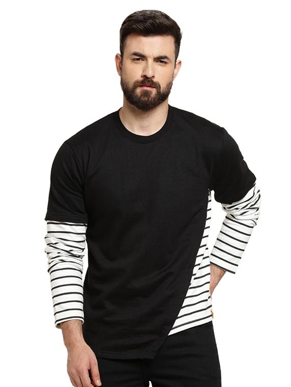 black striped t-shirt - 16716919 - Zoom Image - 1