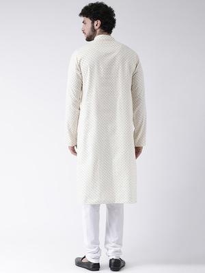 yellow printed long kurta - 16717082 - Standard Image - 3