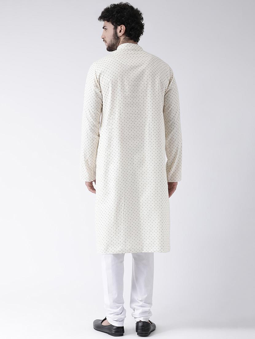 yellow printed long kurta - 16717082 - Zoom Image - 3