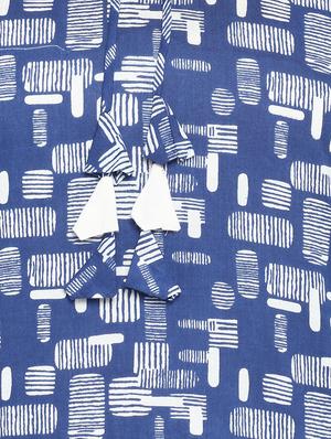 indigo straight kurta - 16717118 - Standard Image - 4