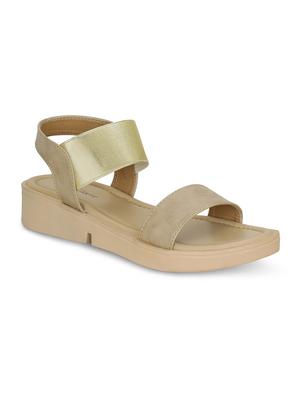 beige back strap sandals - 16717344 - Standard Image - 2