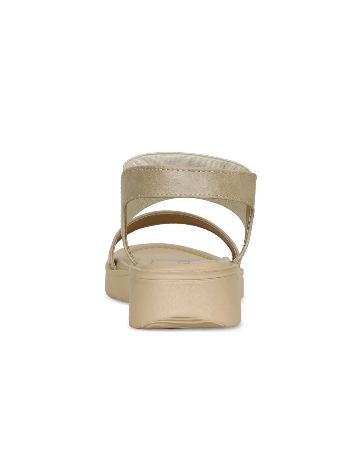 beige back strap sandals - 16717344 - Zoom Image - 4