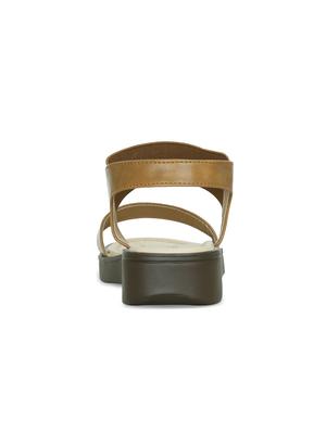 tan back strap sandals - 16717347 - Standard Image - 4