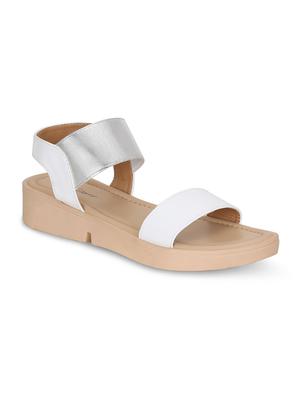 white back strap sandals - 16717348 - Standard Image - 2