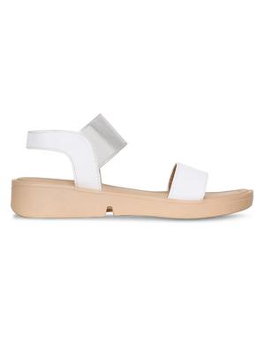 white back strap sandals - 16717348 - Standard Image - 3