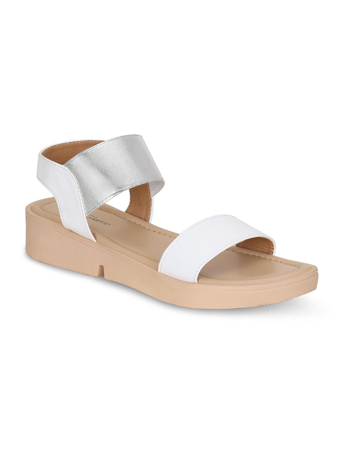 white back strap sandals - 16717348 - Zoom Image - 2