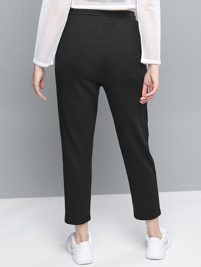 drawstring waist solid track pant - 16717588 - Zoom Image - 3