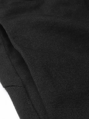 drawstring waist solid joggers - 16717589 - Standard Image - 5
