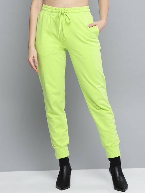 drawstring waist solid joggers - 16717592 - Very Small Image - 1