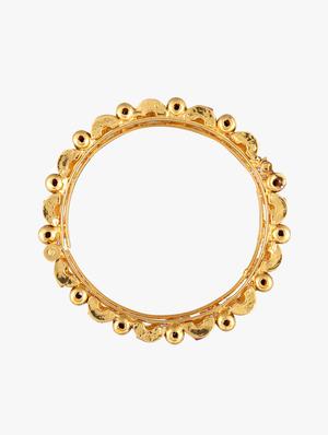 gold plated bangle - 16717597 - Standard Image - 3