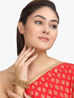 gold plated bangle - 16717597 - Standard Image - 4