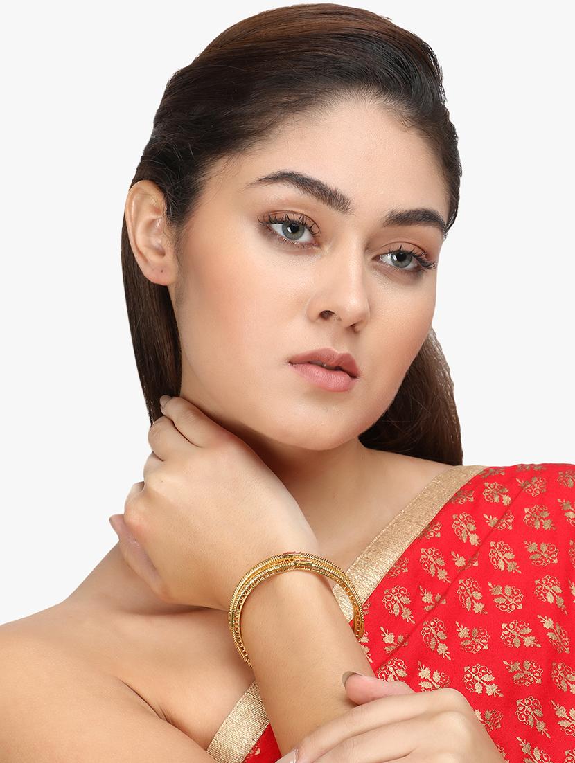 pink gold tone plated bangle - 16717598 - Zoom Image - 4