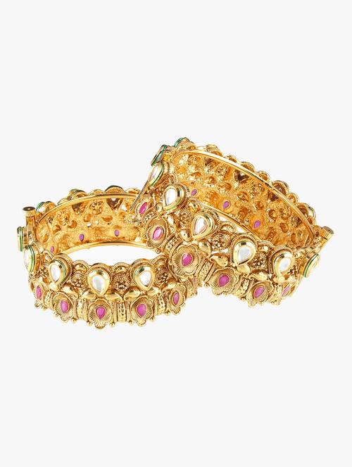 pink gold tone plated bangle - 16717600 - Standard Image - 1