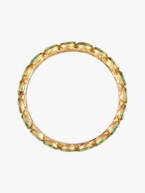 gold plated bangle - 16717602 - Standard Image - 3