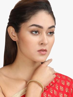 gold plated bangle - 16717603 - Standard Image - 4