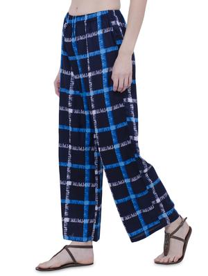 high rise checkered palazzo - 16717618 - Standard Image - 2