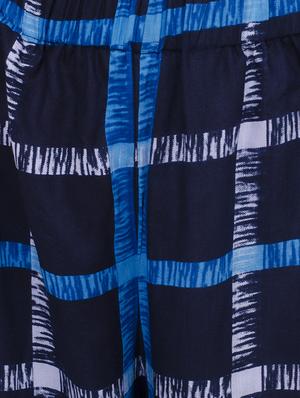 high rise checkered palazzo - 16717618 - Standard Image - 5