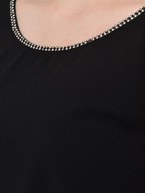 embellished neck a-line dress - 16717628 - Standard Image - 5