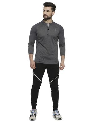grey solid t-shirt - 16717640 - Standard Image - 4