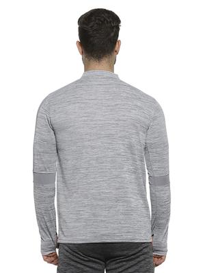 grey solid t-shirt - 16717641 - Standard Image - 3