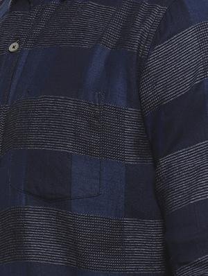 blue checkered casual shirt - 16717652 - Standard Image - 5