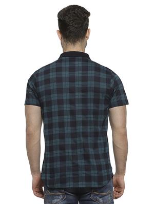 green checkered casual shirt - 16717655 - Standard Image - 3