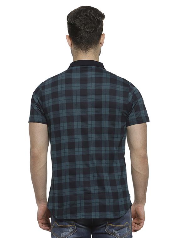green checkered casual shirt - 16717655 - Zoom Image - 3