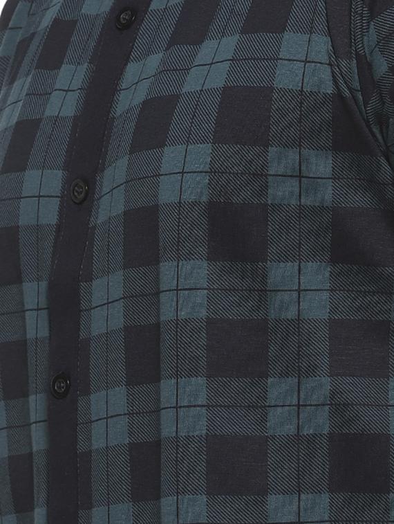 green checkered casual shirt - 16717655 - Zoom Image - 5