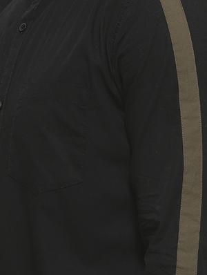 black taped casual shirt - 16717661 - Standard Image - 5
