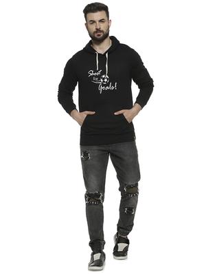 black chest printed sweatshirt - 16717670 - Standard Image - 4