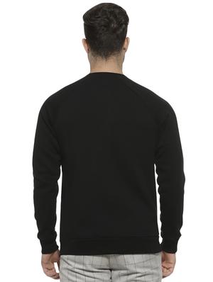 black solid sweatshirt - 16717675 - Standard Image - 3