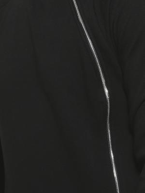 black solid sweatshirt - 16717675 - Standard Image - 5