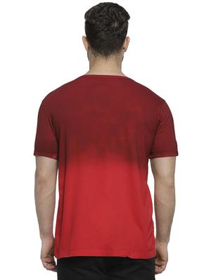 red ombre t-shirt - 16717724 - Standard Image - 3
