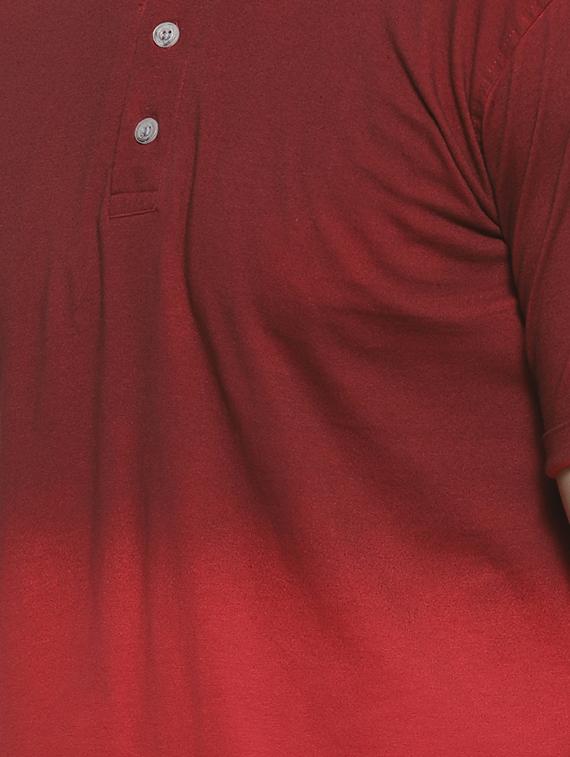 red ombre t-shirt - 16717724 - Zoom Image - 5