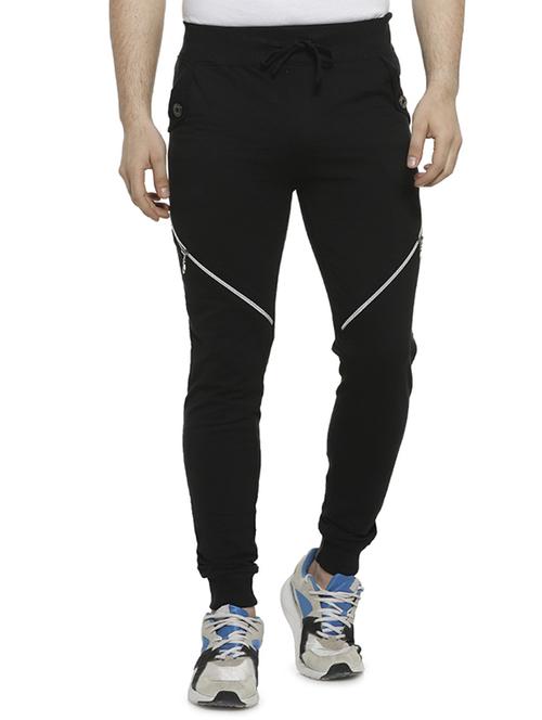 black solid joggers - 16717731 - Very Small Image - 1