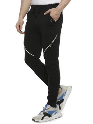 black solid joggers - 16717731 - Standard Image - 2