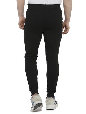 black solid joggers - 16717731 - Standard Image - 3