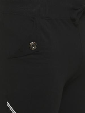 black solid joggers - 16717731 - Standard Image - 5