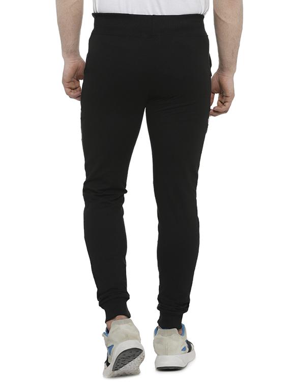 black solid joggers - 16717731 - Zoom Image - 3