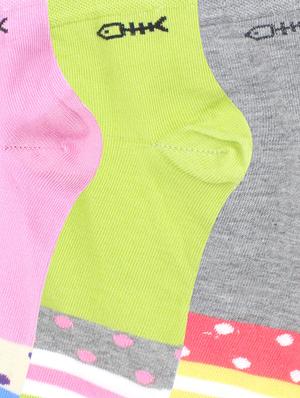multi colored cotton socks - 16717771 - Standard Image - 3