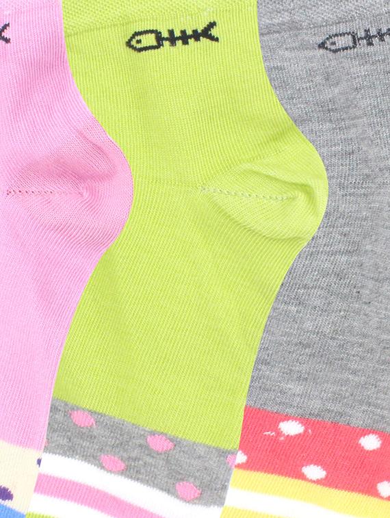 multi colored cotton socks - 16717771 - Zoom Image - 3