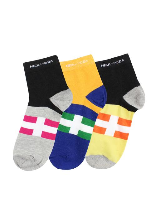 multi colored cotton socks - 16717775 - Standard Image - 1
