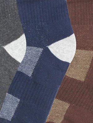 multi colored cotton socks - 16717788 - Standard Image - 3
